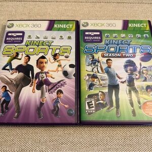 Xbox 360 Kinect Sports Bundle- Season 1 & 2